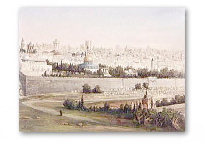 JERUSALEM FROM THE MOUNT OF OLIVES 2