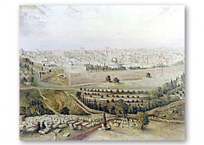JERUSALEM FROM THE MOUNT OF OLIVES 4