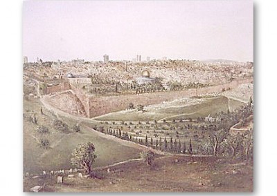 JERUSALEM FROM THE MOUNT OF OLIVES 5
