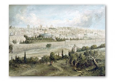 JERUSALEM FROM THE MOUNT OF OLIVES 6